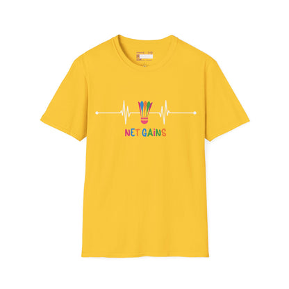 Badminton Game Day Graphic Comfort Unisex T-shirt