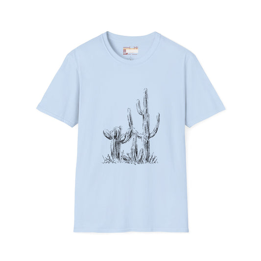 Cactus Summer Graphic Designed Comfort Unisex T-shirt