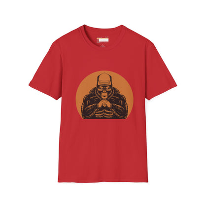 Retro Graphic Gorilla Looking Cool Designed Comfort Unisex T-shirt