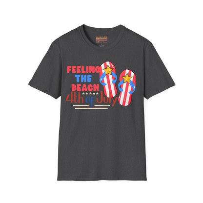 Feeling Like The Beachy This Independence Day July 4th Ultimate Comfort Unisex T-shirt