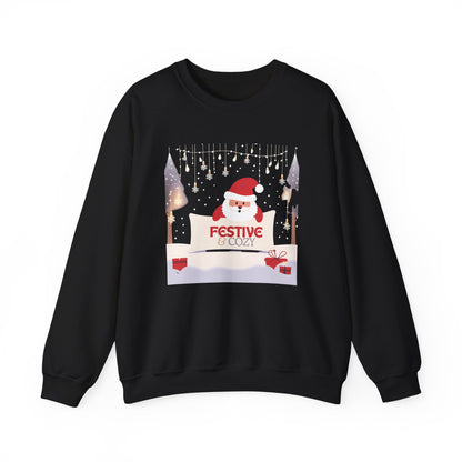 Graphic Designed Holiday Christmas Unisex Crewneck Sweatshirt