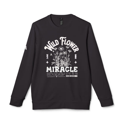 DTG adidas® Unisex Fleece Crewneck Wild Flower Sweatshirt