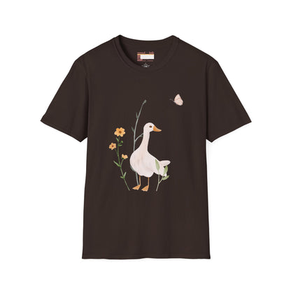 Graphic Designed Minimalist Goose Comfort Styled T-shirts