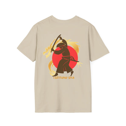 Japanese Warrior Designed Graphic Ultimate Comfort Styled Unisex T-shirt