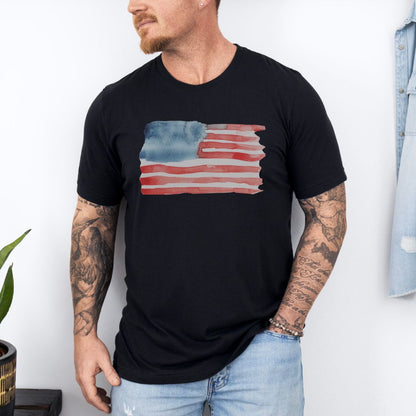 Graphic Flag Day Ultimate Comfort Styled Graphic T-shirt