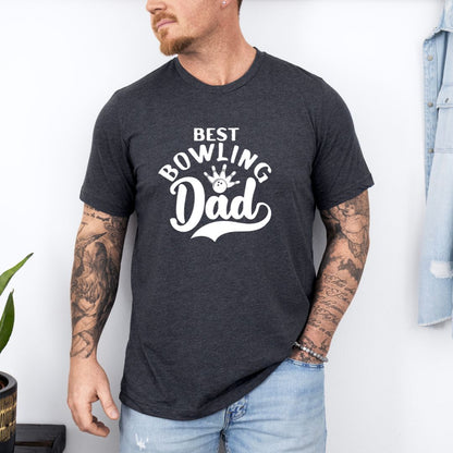 The Best Bowling Dad Ultimate Comfort T-shirt