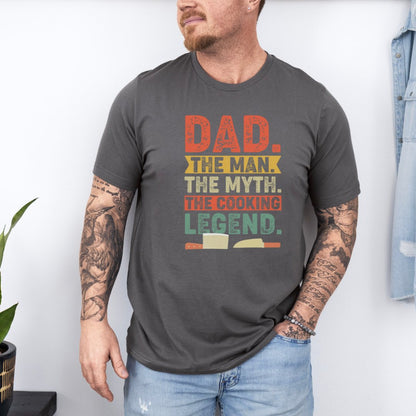 Dad The Man The Myth The Legend Ultimate Comfort Unisex Fathers Day T-shirt