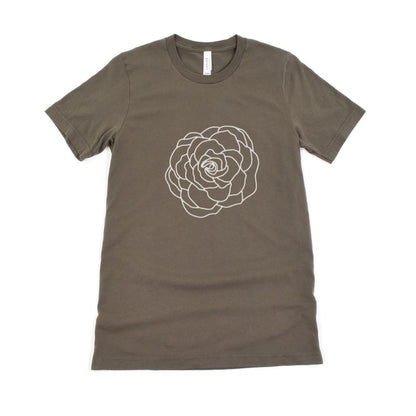 Cherry Bloom Floral  Ultimate Comfort Styled T-shirt