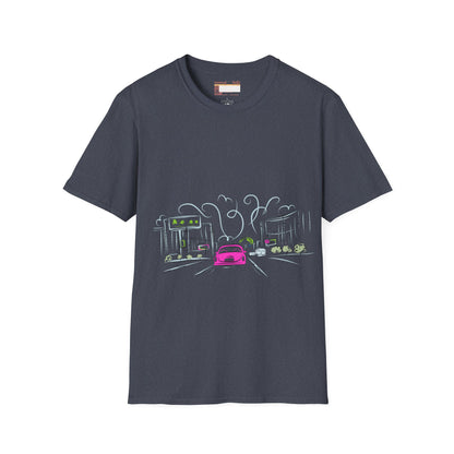 Graphic City Drama Designed Comfort Unisex T-shirt