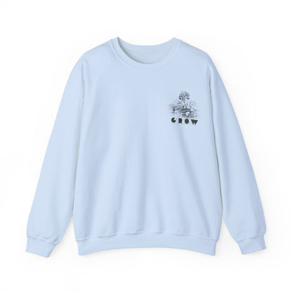 Graphic Designed Minimalist Crewneck Sweatshirt