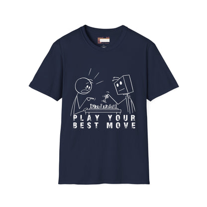 Graphic Chess Tees Chess Tournament Player Unisex Minimalist Comfort T-shirt