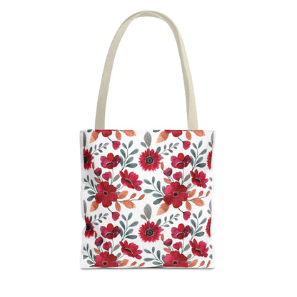 Summer Graphic Wild Flower Tote Bag