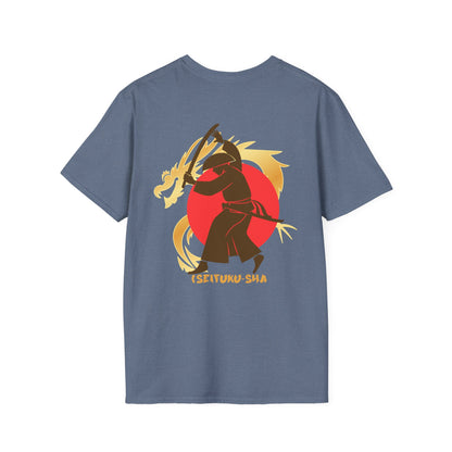 Japanese Warrior Designed Graphic Ultimate Comfort Styled Unisex T-shirt