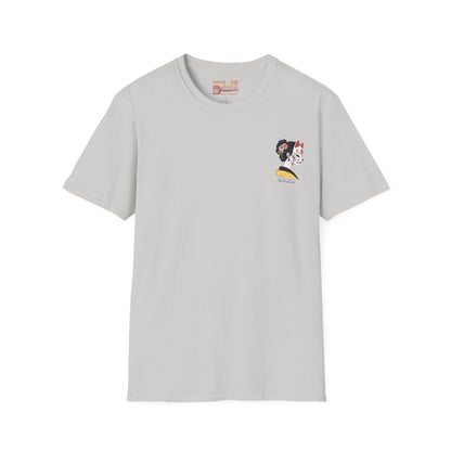 Masked Japanese Geisha Graphic Ultimate Comfort Styled Unisex T-shirt