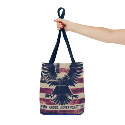 Patriotic American Flag Style Tote Bag