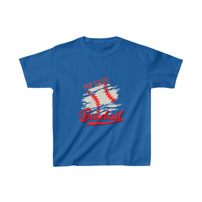 Designed Kids Fave Baseball Graphic Print T-shirts
