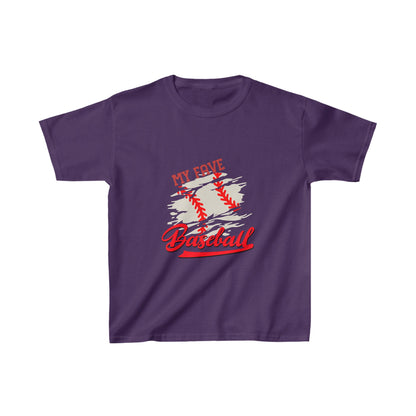 Designed Kids Fave Baseball Graphic Print T-shirts