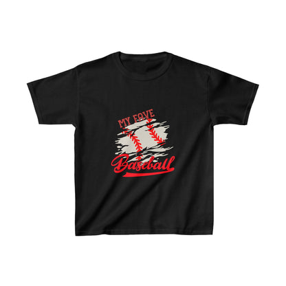 Designed Kids Fave Baseball Graphic Print T-shirts