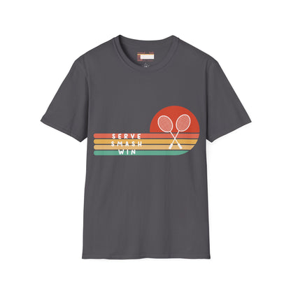 Badminton Game Day Graphic Comfort Unisex T-shirt