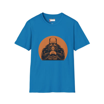 Retro Graphic Gorilla Looking Cool Designed Comfort Unisex T-shirt