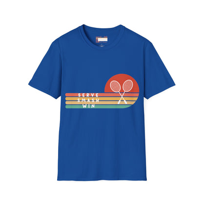 Badminton Game Day Graphic Comfort Unisex T-shirt