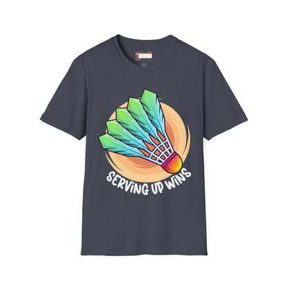 Badminton Game Day Graphic Comfort Unisex T-shirt
