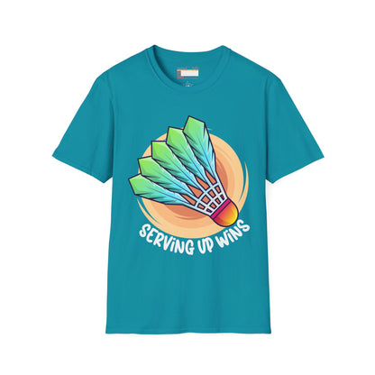 Badminton Game Day Graphic Comfort Unisex T-shirt