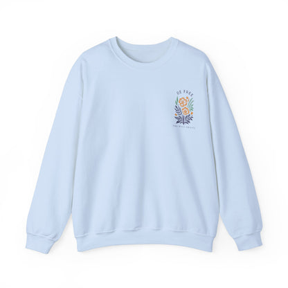 Graphic Designed Minimalist Crewneck Sweatshirt