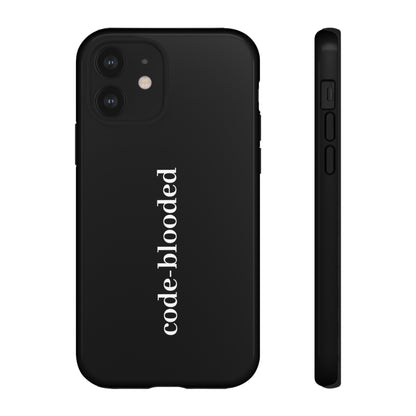 Code Blooded (Technology Programmers) iPhone Case