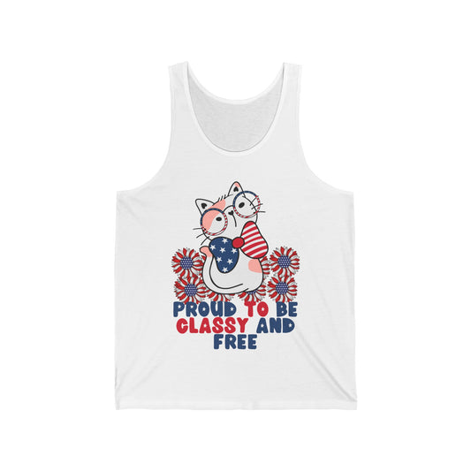 American Independence Ultimate Comfort Styled Unisex Funny Tank Top