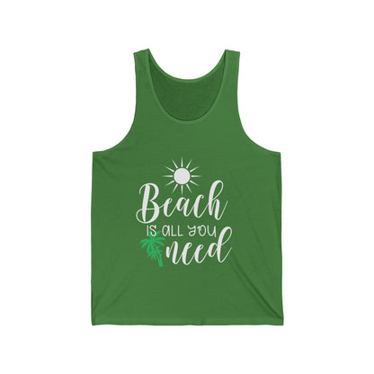 Beach Lovers Ultimate Comfort Styled Funny Unisex Summer Tank Top