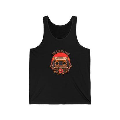Old School Cool Graphic Ultimate Comfort Styled Unisex Tank Top