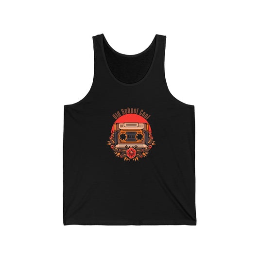 Old School Cool Graphic Ultimate Comfort Styled Unisex Tank Top