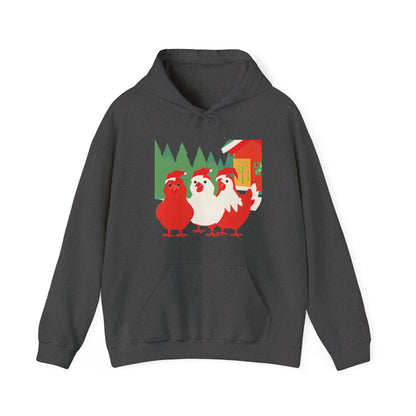 Unisex Heavy Blend Christmas Chicken Hoodie