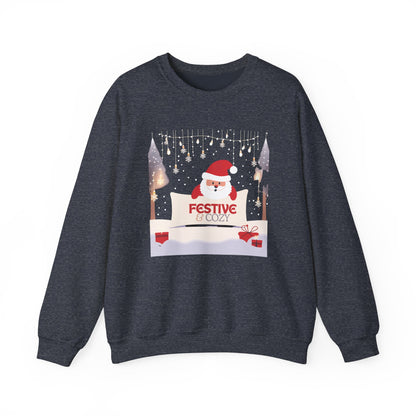 Graphic Designed Holiday Christmas Unisex Crewneck Sweatshirt