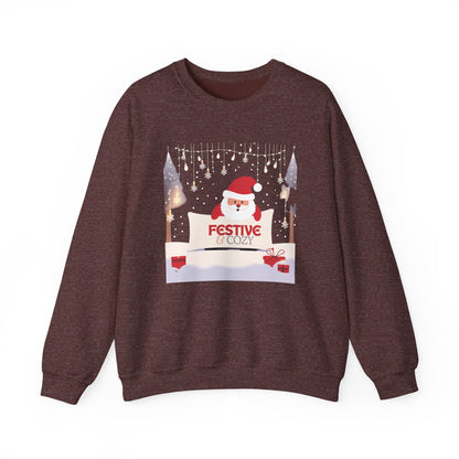 Graphic Designed Holiday Christmas Unisex Crewneck Sweatshirt