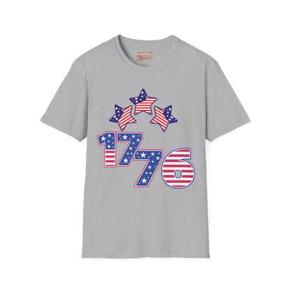 Freedom 1776 Independence Day Ultimate Comfort Unisex T-shirt