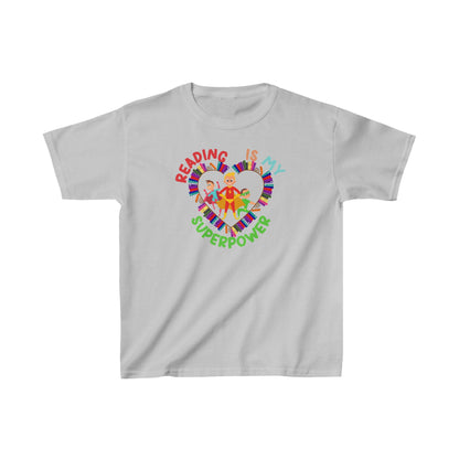 Unisex Kids Reading Is My Superpower Ultimate Comfort T-Shirts
