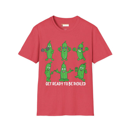 Get Ready To Be Pickled, Pickle Lover Designed Comfort Unisex T-shirt