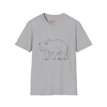 Minimalist Graphic Designed Bear Ultimate Comfort Unisex  T-shirt