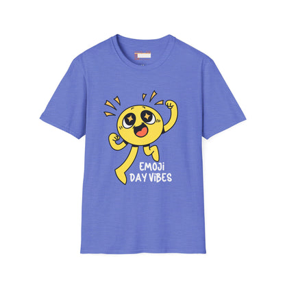 Graphic Emojis Designed Comfort Styled Minimalist T-shirts