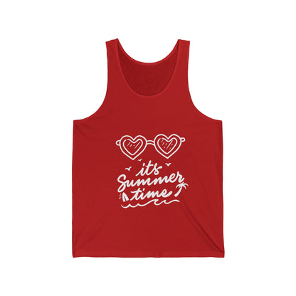 Beach Lovers Ultimate Comfort Styled Funny Unisex Sea As Day Summer Tank Top