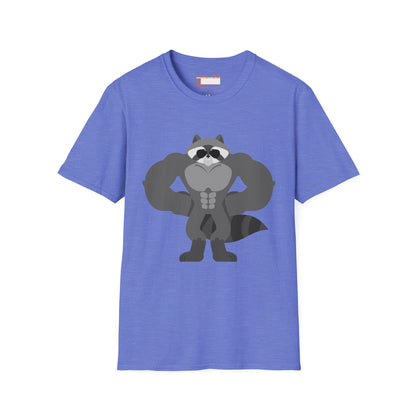 Graphic Designed Minimalist Racoon Unisex Comfort Styled T-shirts