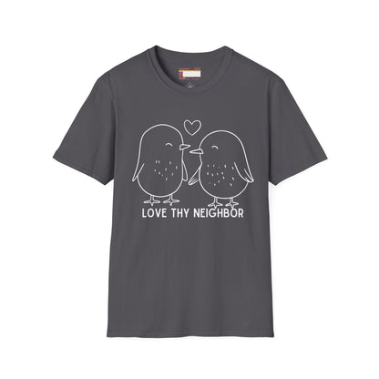 Graphic Christian Bible Gospel Unisex Comfort T-shirt, Christian Love Thy Neighbor Tees