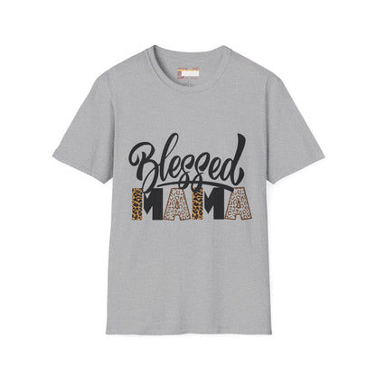 Graphic Blessed Mama Comfort Styled T-shirts