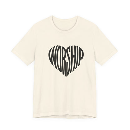 Worship T-shirt, Christian Shirts, Bible styled Tees, Shirt Gift For Her, Christian T-shirt Vibes, Religious Graphic Shirt