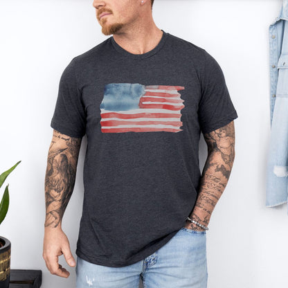 Graphic Flag Day Ultimate Comfort Styled Graphic T-shirt