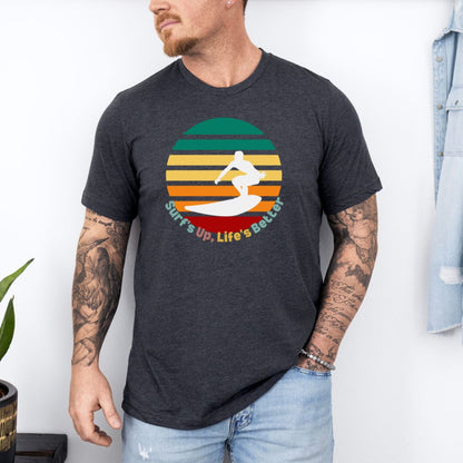 Surfer Up Surfer Lovers Ultimate Unisex Comfort Styled T-shirt