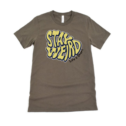 Stay Weird Graphic Ultimate Comfort Styled Unisex T-shirt