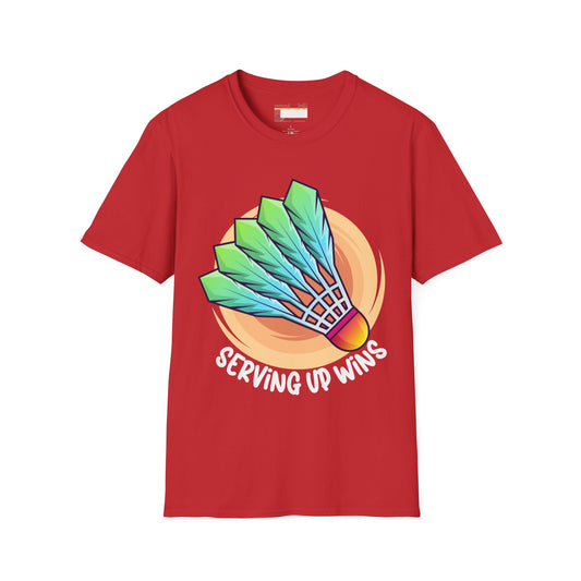 Badminton Game Day Graphic Comfort Unisex T-shirt